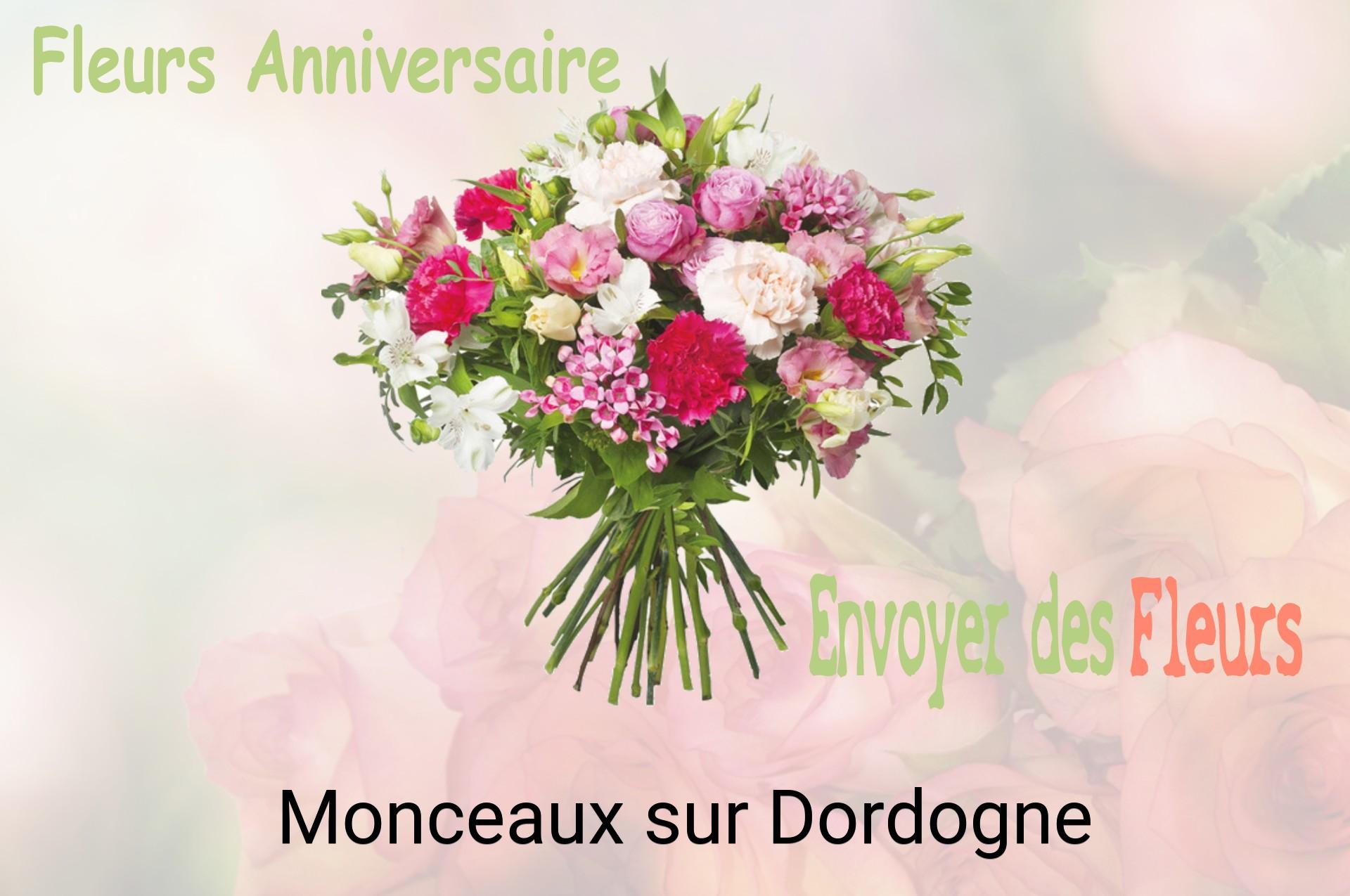 Bouquet de fleurs d’anniversaire livré à Monceaux-sur-Dordogne